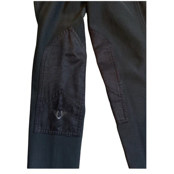 TuffRider RIBI Full Seat Riding Breeches, Equestrian, Black, Women's 32 Regular - Picture 2 of 4